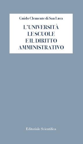 Università le scuole e il diritto amministrativo