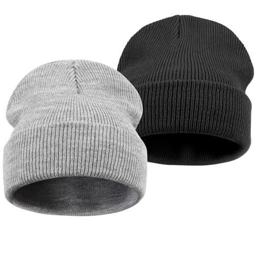 DRESHOW Toddler Beanie Bambini Cappelli Invernali Bambini Morbida Maglia Unisex Cappello per Bambini Ragazzi Ragazze Cappello Caldo per 3-7 Anni