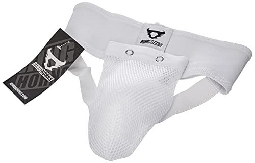 Ringhorns Charger, Conchiglia da Bambino Boys, Bianco, 8 Ans