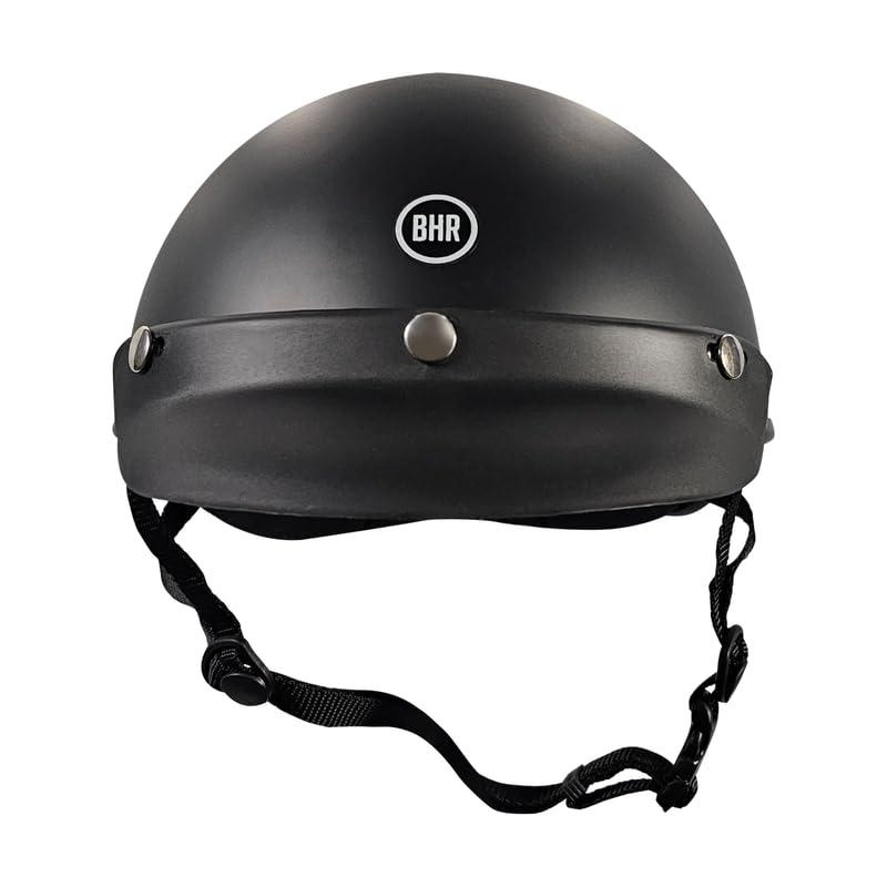 BHR Casco LIPARI Vintage per Bici, Monopattino e Scooter Elettrici - Scodella Made in Italy Omologato per Bicicletta, MTB, BMX, Skateboard, Pattinaggio