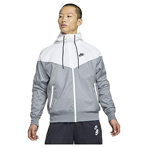 Nike Spe Wooven Lnd Wr Hd Giacca smoke grey/white/smoke grey/bl M