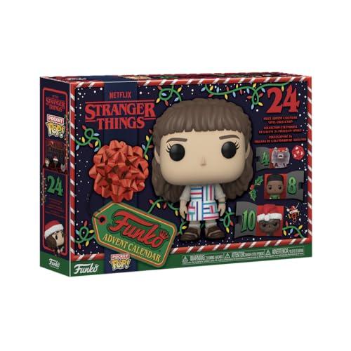 Funko Advent Calendar: Stranger Things 2024-24 Giorni di Sorprese - Mini Figura in Vinile da Colleziones - Mystery Box - Idea Regalo - di Natale per Ragazze, Ragazzi e Bambini