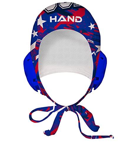 HAND SPORT Cuffia Da Pallanuoto,Calottina Pallanuoto, Mod. Ameriflag Professional, Unisex.