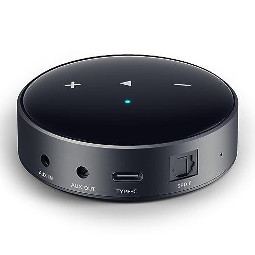 WiiM Mini – Lettore audio wireless AirPlay 2, stereo multiroom, preamplificatore, compatibile con assistenti vocali Alexa e Siri, riproduce audio ad alta risoluzione da Amazon Music, Tidal e altro
