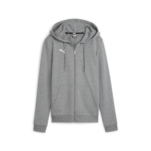 Puma Giacca da Donna Teamgoal Casuals con Cappuccio Wmn Sweat