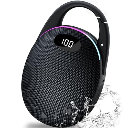Cassa Bluetooth ultra Portatile,Potente Altoparlante Bluetooth 5.4, Suono Potente , 1800Mah di Autonomia, mini cassa bluetooth,IP68, LED, RGB, TWS, AUX, Scheda TF, Adatto per Esterni/Feste/Viaggi