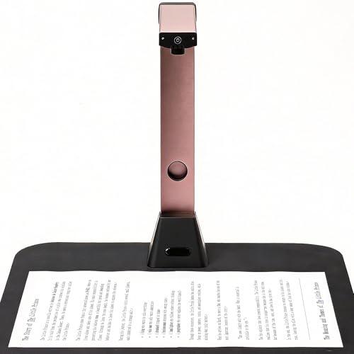 Venkillian Scanner Documenti Portatile A3: 13MP Alta Definizione Scansione Multi-Formato con OCR 130 Lingue Appiattimento Curve USB Windows (Non Compatibile Mac) per Casa Ufficio Business Istruzione