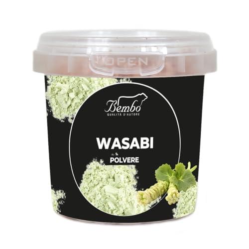 Wasabi in polvere 70 g - Condimento Piccante e Aromatico per Sushi, Sashimi e Cucina Giapponese