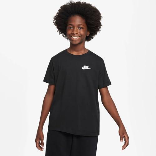 Nike Top K NSW Tee EMB Futura Lbr, Black, FZ5177-010, XL