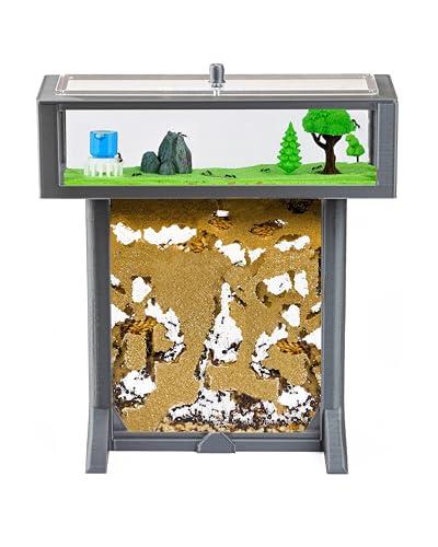 AntHouse - Fattoria di formiche di sabbia naturale | Kit 3D T 15x15x1,5cm Grigio| Comprese le formiche