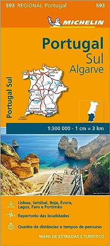 Portugal sul. Algarve 1:300.000