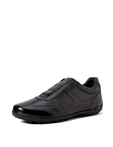Geox U Edgware B, Sneakers Uomo, Nero, 46 EU