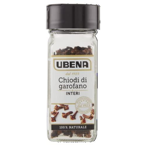 UBENA, Chiodi di Garofano Interi, Ideale per insaporire per Creme, Piatti a Base di Carne e Infusi, Formato Vasetto da 25 gr
