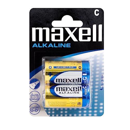 Maxell Pila 1/2 Torcia Lr14 C Blis.2Pile