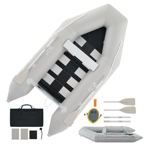 Dartmoor 3 m Gommone Gonfiabile per Adulti 300x150x42cm Tender Gommone per 4 Persone capacità 450 kg Gommone Fondo in Lega Alluminio per Pesca Nautica Gioco Compatibile con Motore Fuoribordo