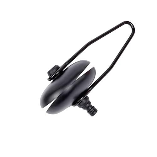 GATE14® Gomma, Cuffia per Lavaggio Motori Fuoribordo Universale con Ventose Rotonde Ø 90 mm, Nero