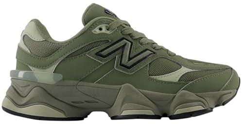 New Balance 9060 Big Kid Sneakers, Verde oliva scuro, 7 Big Kid