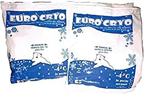 Ghiaccio istantaneo secco monouso in busta. Primo soccorso sport calcio 25 pezzi - Originale Cura Farma