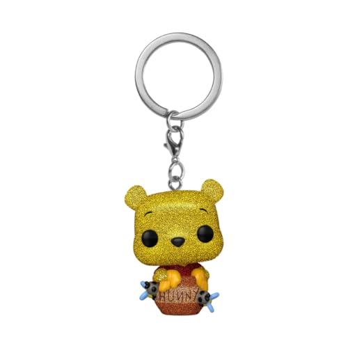 Funko POP! Keychain: Disney Winnie The Pooh - Diamante Glitter - Mini Figura in Vinile da Collezione Novità Portachiavi - Riempitivi per Calze - Idea Regalo - Merchandising Ufficiale - TV Fans