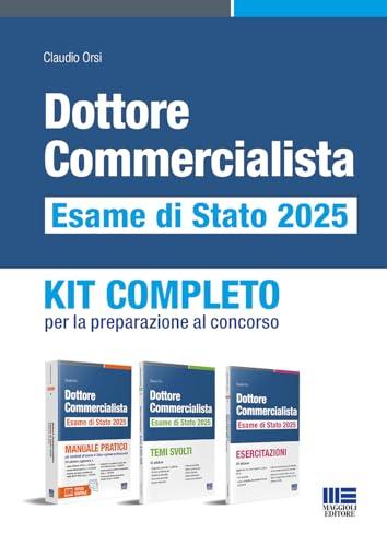 Dottore Commercialista Esame di Stato 2025 - KIT COMPLETO per la preparazione al concorso