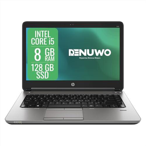 HP ProBook Laptop Computer Business, Pc Portatile Notebook Intel i5 6th, Ram 8 Gb, SSD 128 Gb, Display da 14