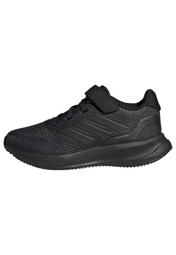 Adidas Unisex - Bambini e Ragazzi RUNFALCON 5 Shoes Kids, Core Black/Core Black/Core Black, 34 EU