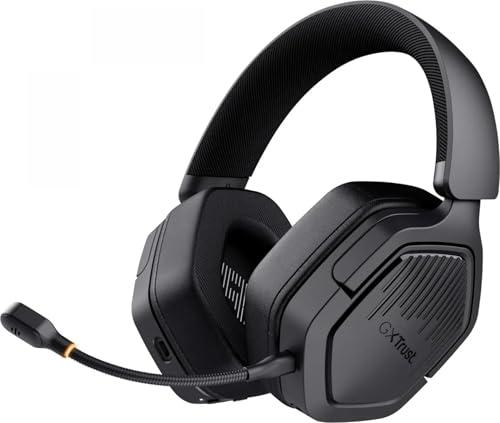 Trust GXT 493 Carus Auricolare Con cavo e senza cavo A Padiglione, Casco Gaming USB Type-C / USB Type-A Bluetooth Nero (GXT493 CARUS WIRELESS HEADSET BLK)