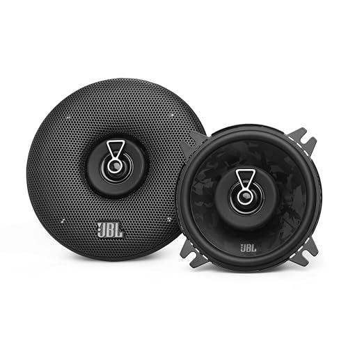 JBL Stage3 Gen2 48 Coppia Altoparlanti Auto Coassiali a 2 Vie, 10 cm (100 mm / 4 Pollici), 65W RMS / 400W Picco, Tecnologia Woofer Plus One™, Tweeter PEI, Impedenza 3 Ohm