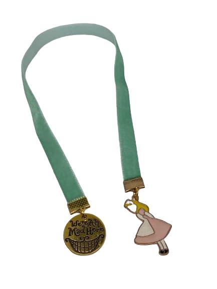 Segnalibri a nastro Alice nel Paese delle Meraviglie,segnalibro color tiffany