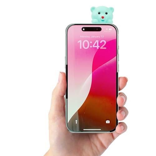 Coccolotti - Pin Up Mini Orsetto da Collezionare, Da Attaccare Su Cellulare, Computer, Tablet. Personaggi Adesivi Disponibili In 6 Colori Differenti Ad Arrivo Casuale