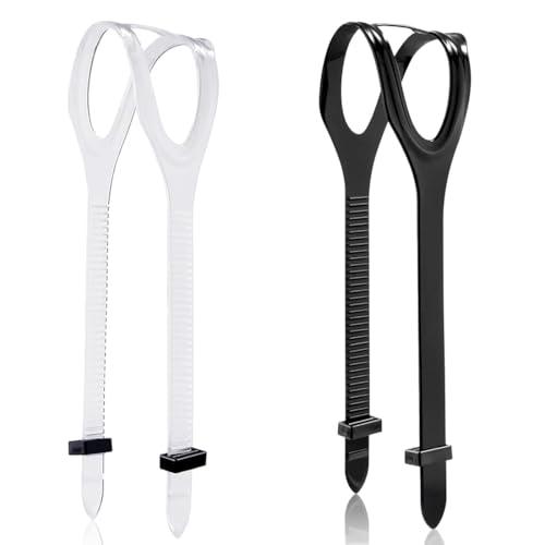 NHPY 2 Pezzi Maschera Snorkeling Cinturino Maschera Silicone Universale, Cinturino per Maschera Subacquea, per Immersioni Nuoto Snorkeling