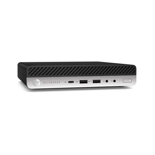 HP, Mini Pc Tiny - Intel i5-6500T 4 Core 2.5Ghz - Ram 8Gb SSD 256Gb - Pc Desktop Mini Pronto all'uso con Libre Office e Chiavetta Wi-fi (Ricondizionato)