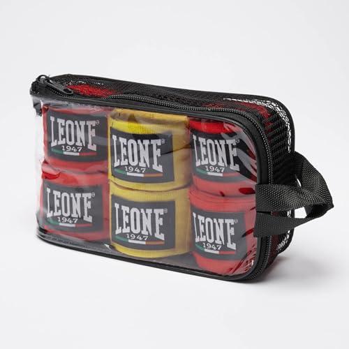 LEONE 1947 Bendaggi Multipack, Pack x 3-AB705P Unisex – Adulto, Rosso/Bianco, 250 cm