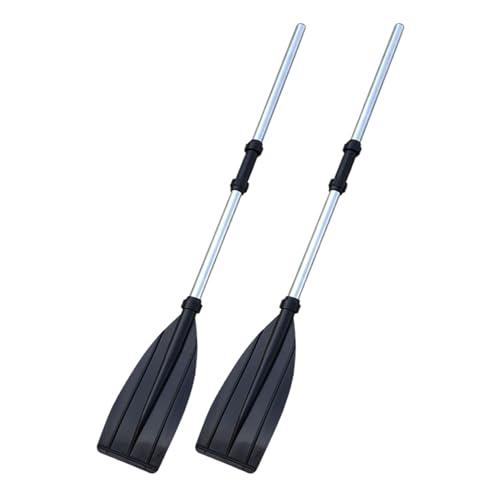 Remi per barche a remi,Remi per barche,Pagaia per canoa in lega di alluminio 2 pezzi - Pagaia leggera per sport acquatici, pagaie per barche all'aperto per sport acquatici gommoni gonfiabili per kayak
