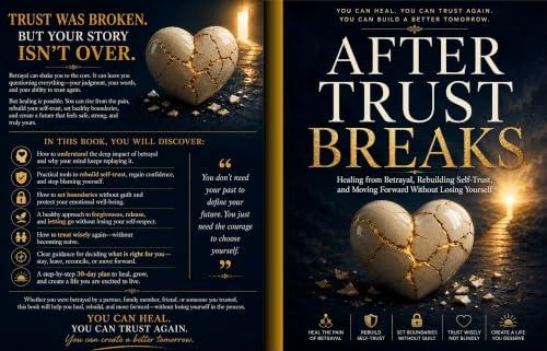 After Trust Breaks: A Practical Guide to Healing from Betrayal, Rebuilding Self-Trust, Setting Healthy Boundaries, and Learning to Trust Again (English Edition)