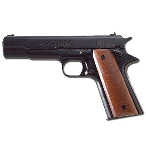 BRUNI PISTOLA A SALVE IN METALLO 1911 BRUNI 96 NERA-LEGNO 8MM