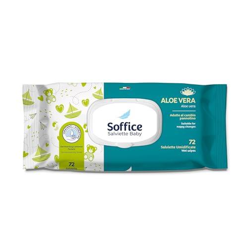 Salviette Umidificate per Neonati: Baby Wipes 72 pz Pop-Up con Aloe - Accessori e Prodotti per l'Igiene del Cambio Pannolino | Salviettine Detergenti Ideali per Asilo e Bambini Neonati - 12 confezioni