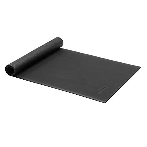 Amazon Basics Tappetino ad alta densità, per pavimenti di palestre, tapis roulant e attrezzi per esercizi - 0,76 x 1,83 metri, Nero