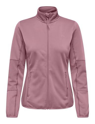ONLY Onpjetta Hn Fz Ls Fleece Jck Noos, Giacchetto Sportivo Donna, Lilla, M