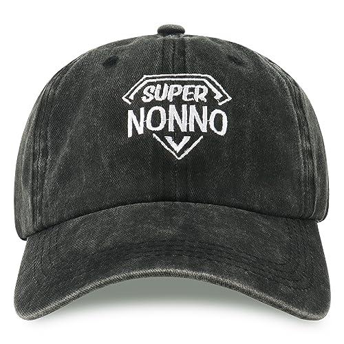 Merclix 30/40/50/60/70 Anni Compleanno Uomo Regalo Nonno/papà/Mamma e papà Cappello Baseball Uomo con Visiera Regalo Uomo 30/40/50/60/70 Anni