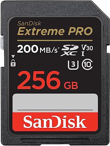 SanDisk 256GB Extreme PRO scheda SDXC + RescuePro Deluxe fino a 200 MB/s UHS-I Class 10 U3 V30