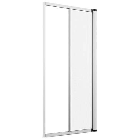 Zanzariera a Rullo Laterale Riducibile per Portefinestre in kit fai da te Vari Colori (160 x 250, Bianco)