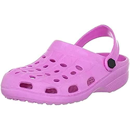 Playshoes Zoccolo In Eva, Sandali Da Bagno Unisex - Bambini e ragazzi, Rosa, 36/37 EU