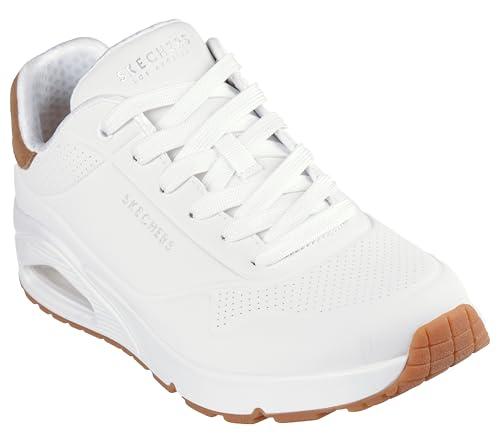 Skechers Sneaker Uomo Uno Suited on Air, Bianco, 40 EU