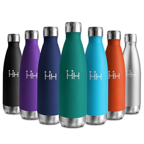 Bottiglia Termica 750ml, Borraccia Acciaio Inox, Borraccia Senza BPA, Doppia Parete Isolante, Antigoccia, Borraccia Termica Riutilizzabile per Bambini, Adulti, Scuola, Ufficio, Campeggio, Outdoor