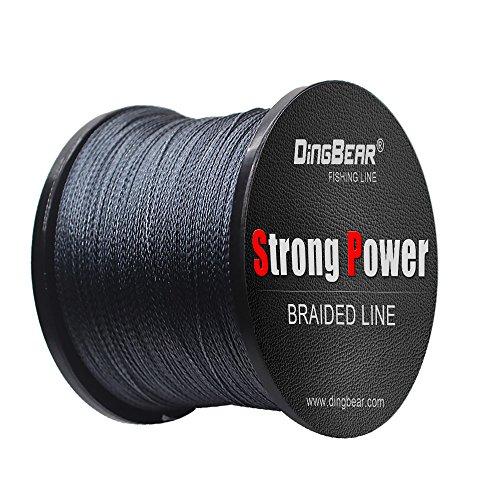 Dingbear 1093Yd / 1000M 135LB / 0.60mm Grigio Super Strong Pull Linea di pesca intrecciata Linea di pesca Linee di pesca Linea di pesca