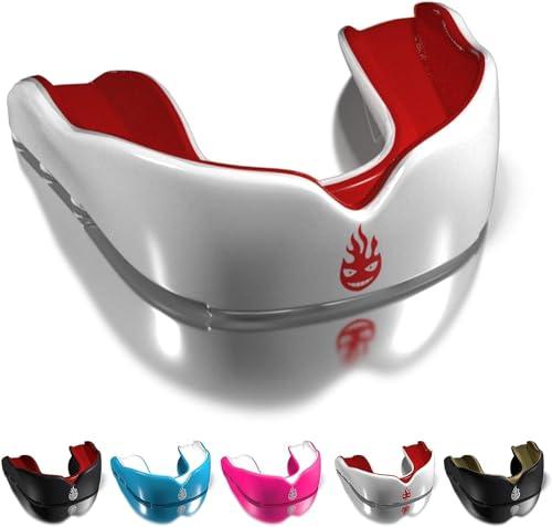 Paradenti Boxe Dr. Knox Pro - Protezione Suprema per Denti e Mascelle | Paradenti Personalizzato per Boxe, MMA, Motocross e Altro | Resta al Sicuro e Comodo sul Ring