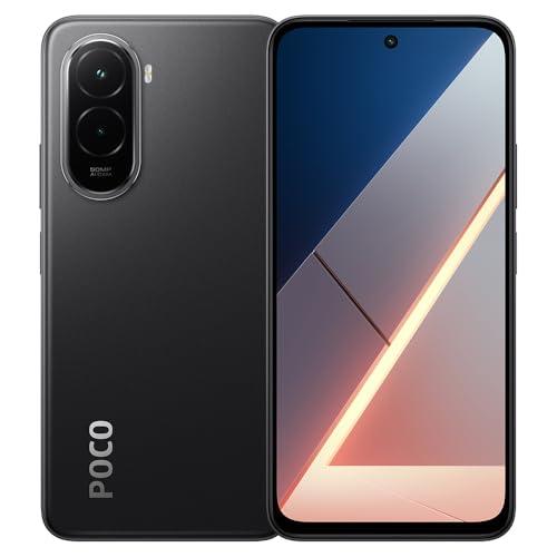 XIAOMI POCO M7 4G Smartphone 8GB+256GB Powerful Snapdragon 685Clear 50MP AI Dual Camera Massive 7000mAh (typ) Batteria, Charger no Included(Black)