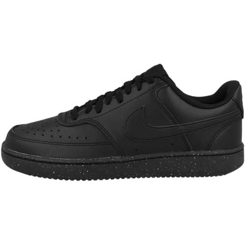 Nike Court Vision Low Better, Scarpe da Basket Uomo, Nero/Nero-Nero, 44 EU