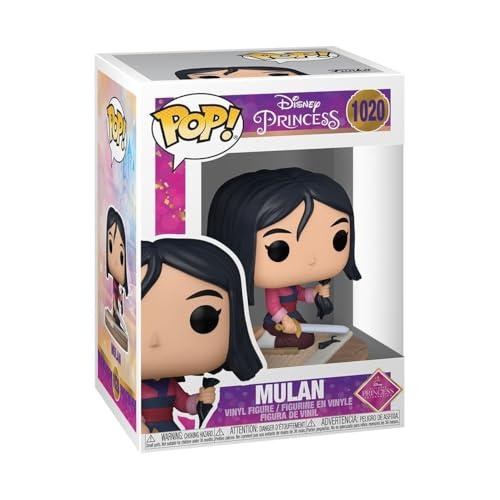 Funko POP! Disney: Ultimate Princess - Mulan - Disney Princesses - Principesse Disney - Figura in Vinile da Collezione - Idea Regalo - Merchandising Ufficiale - Giocattoli per Bambini e Adulti